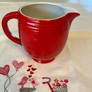 Vintage Hall Red Pitcher